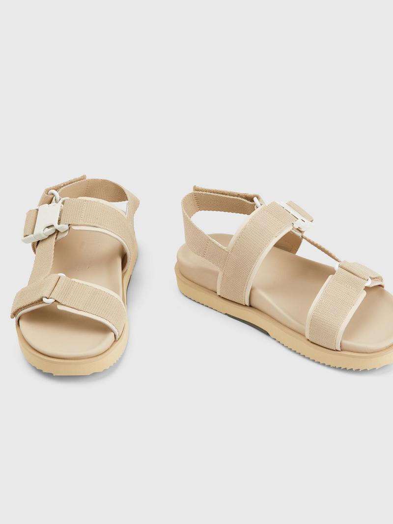 Férfi Tommy Hilfiger Travel Sandal Barna | HU 1438ILH